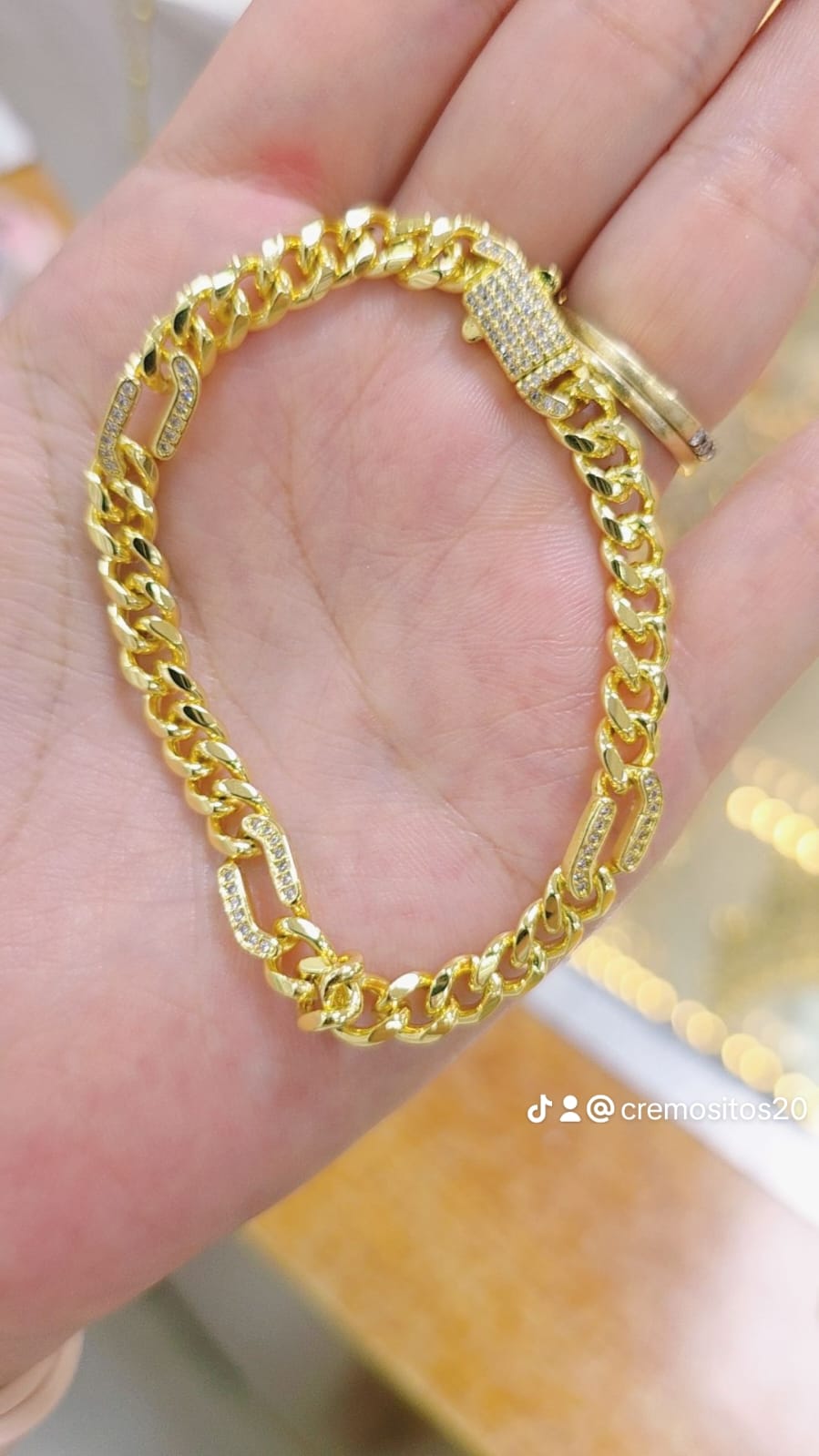 Pulsera con brillantes