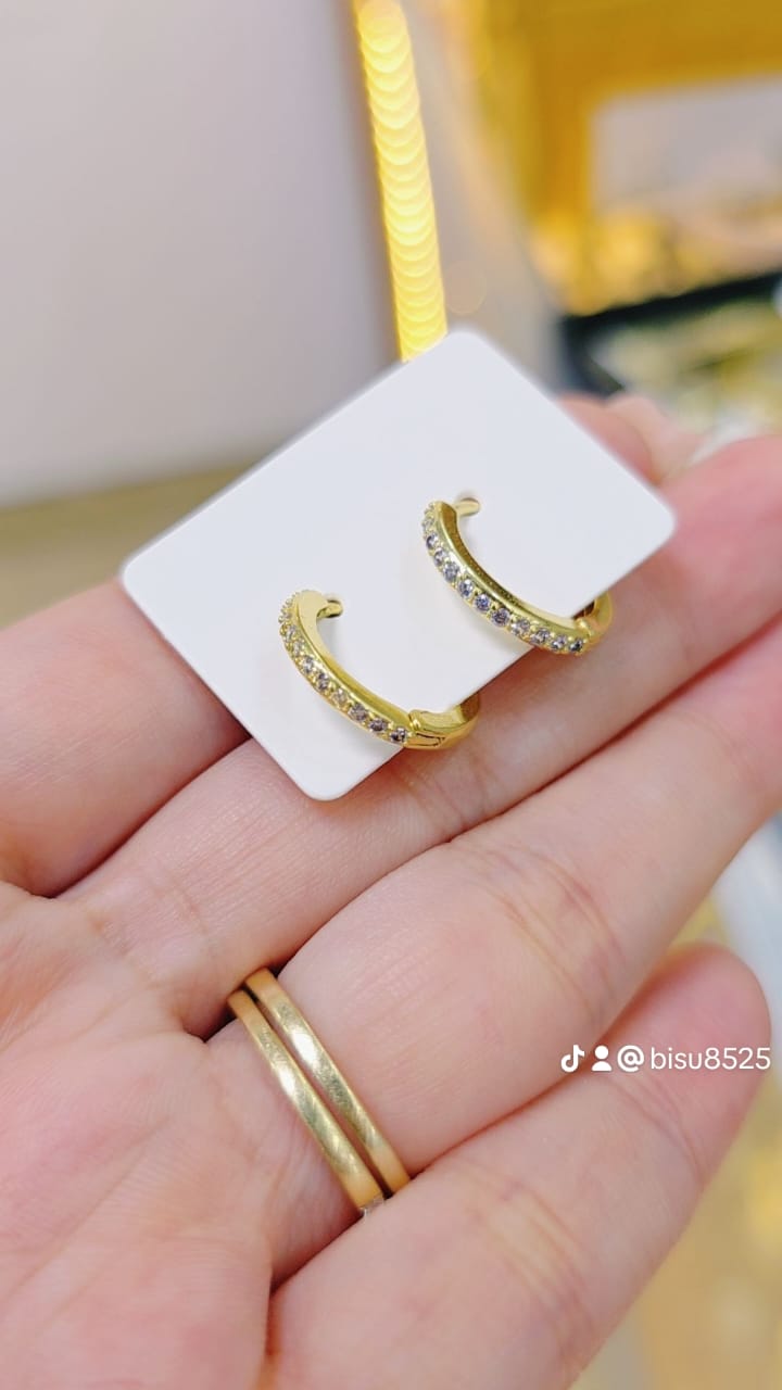 Aretes Hugues con brillantes