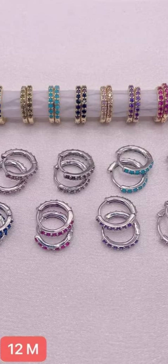 62113780 Aretes huguies colores