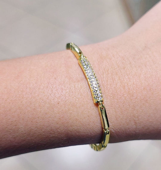 71207924 Pulsera con brillantes