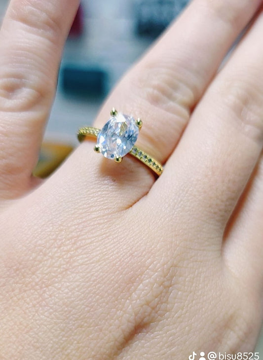 Anillo solitario