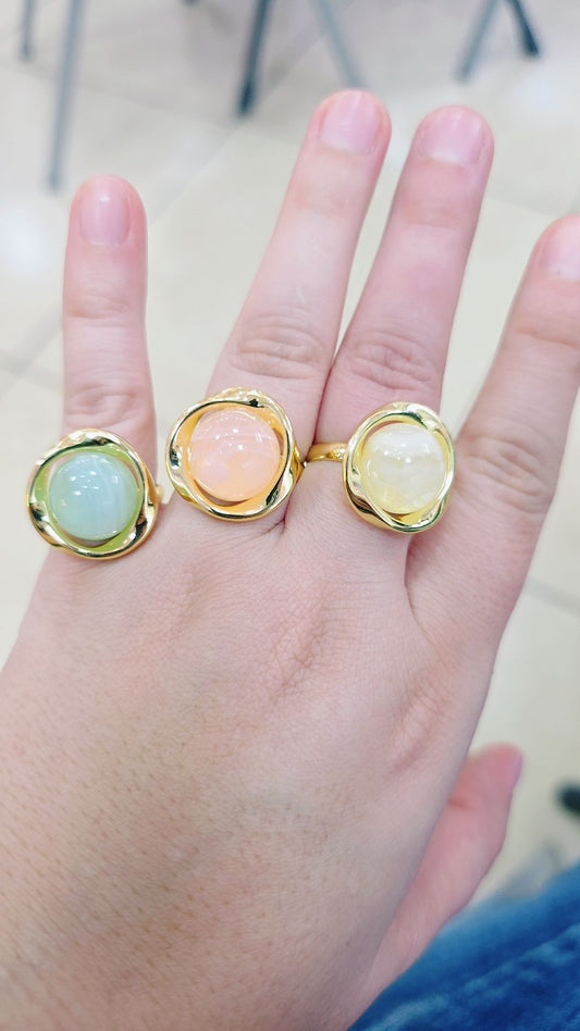 57154804 Anillo con piedras grandes