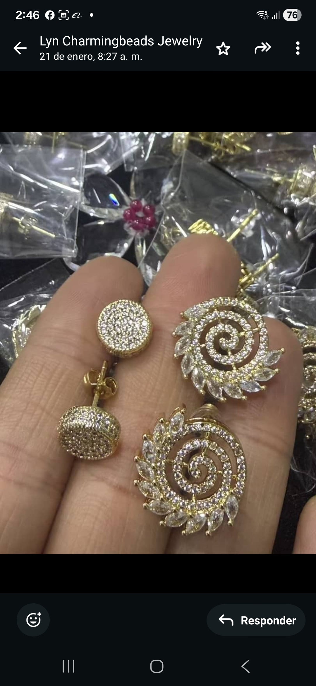 40731124 Aretes demonios full zircones